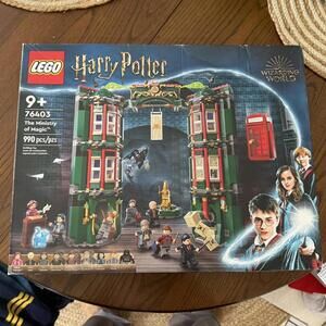 THE MINISTRY OF MAGIC Harry Potter Lego Box Set #76403 990pcs SEALED, RETIRED